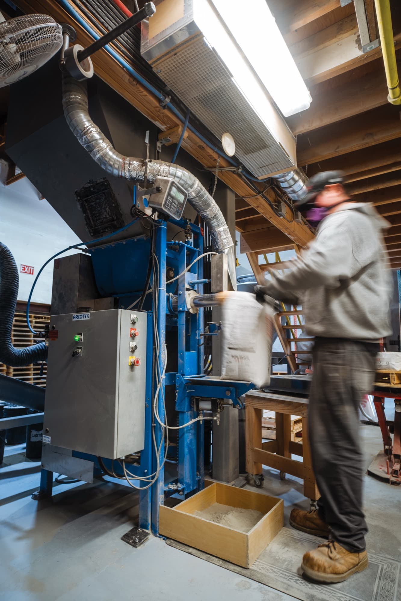 Starpatch manufacturing — packaging line
