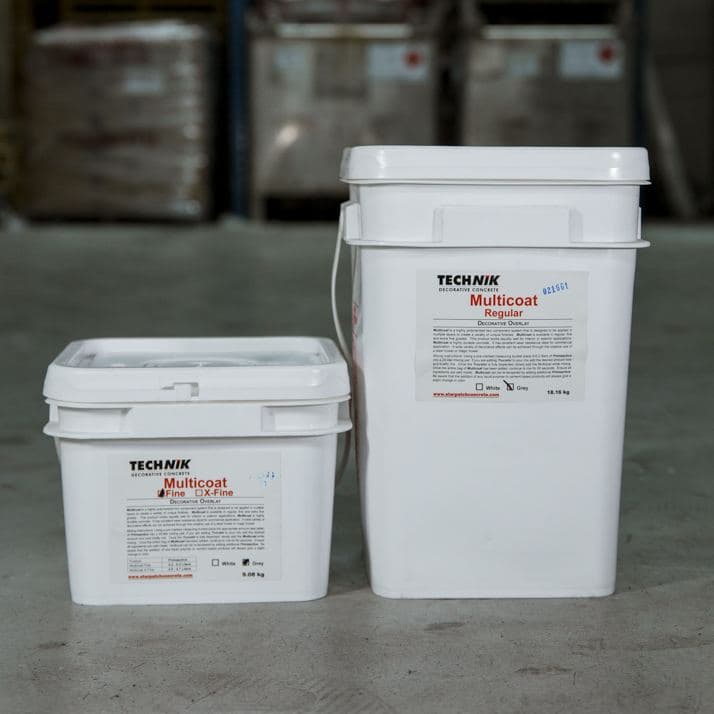 Multicoat Microcement product packaging