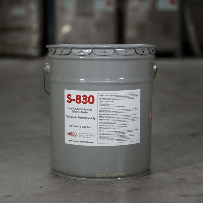 S-830 Sealer product packaging