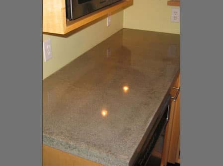 Polished Concrete Countertop