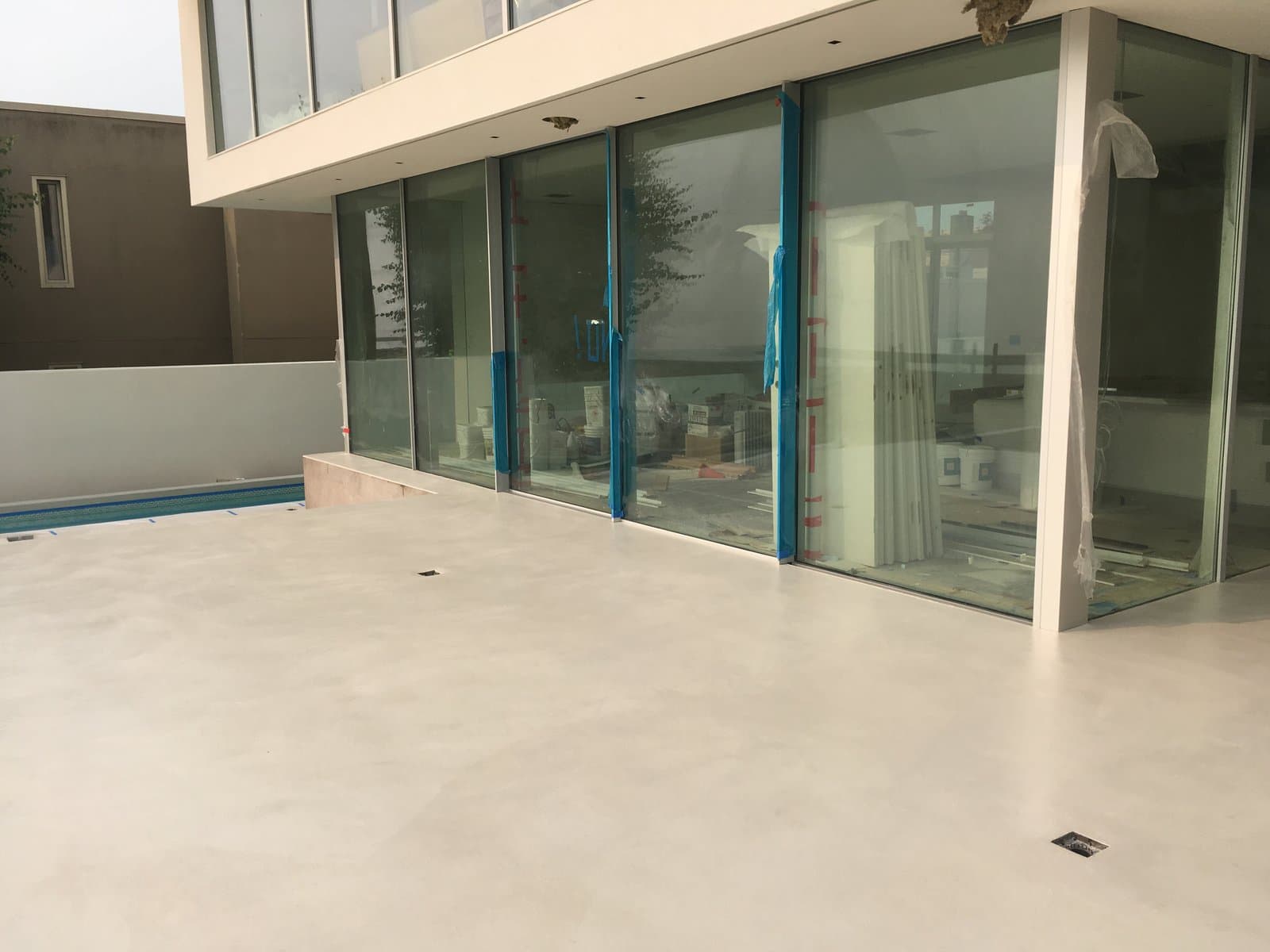 Sealed Microcement Floor
